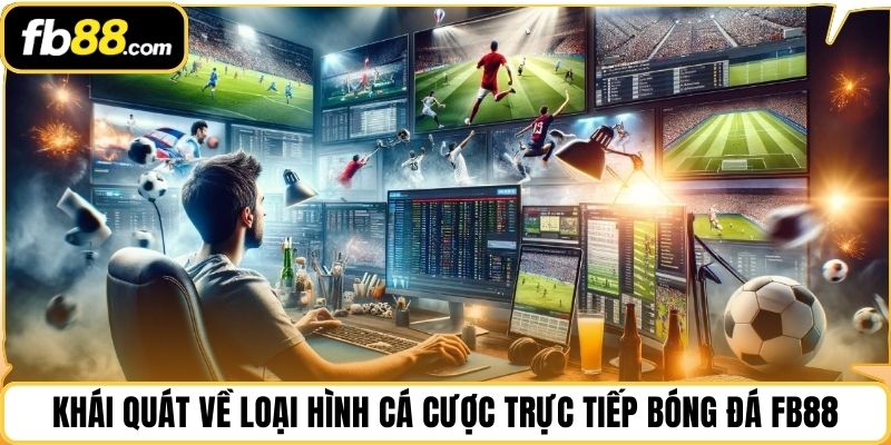 Khái quát về loại hình cá cược trực tiếp bóng đá FB88